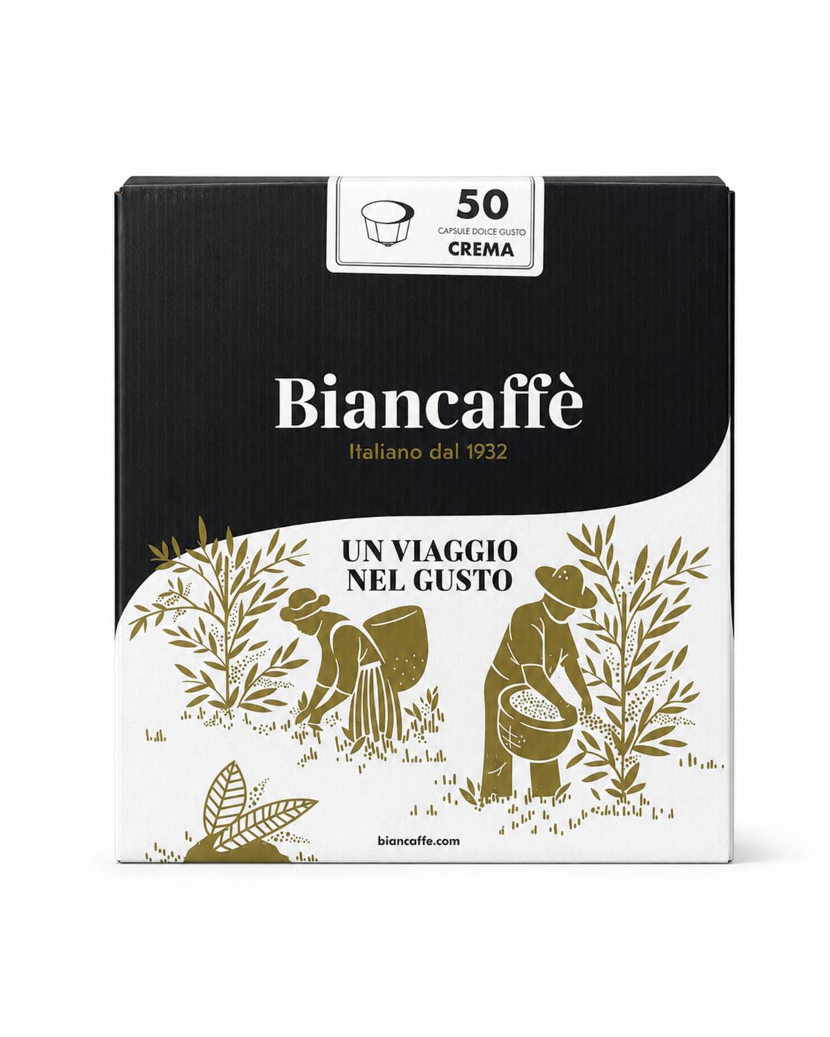 Biancaffè Dolce Gusto Cream 50 compatible capsules pack