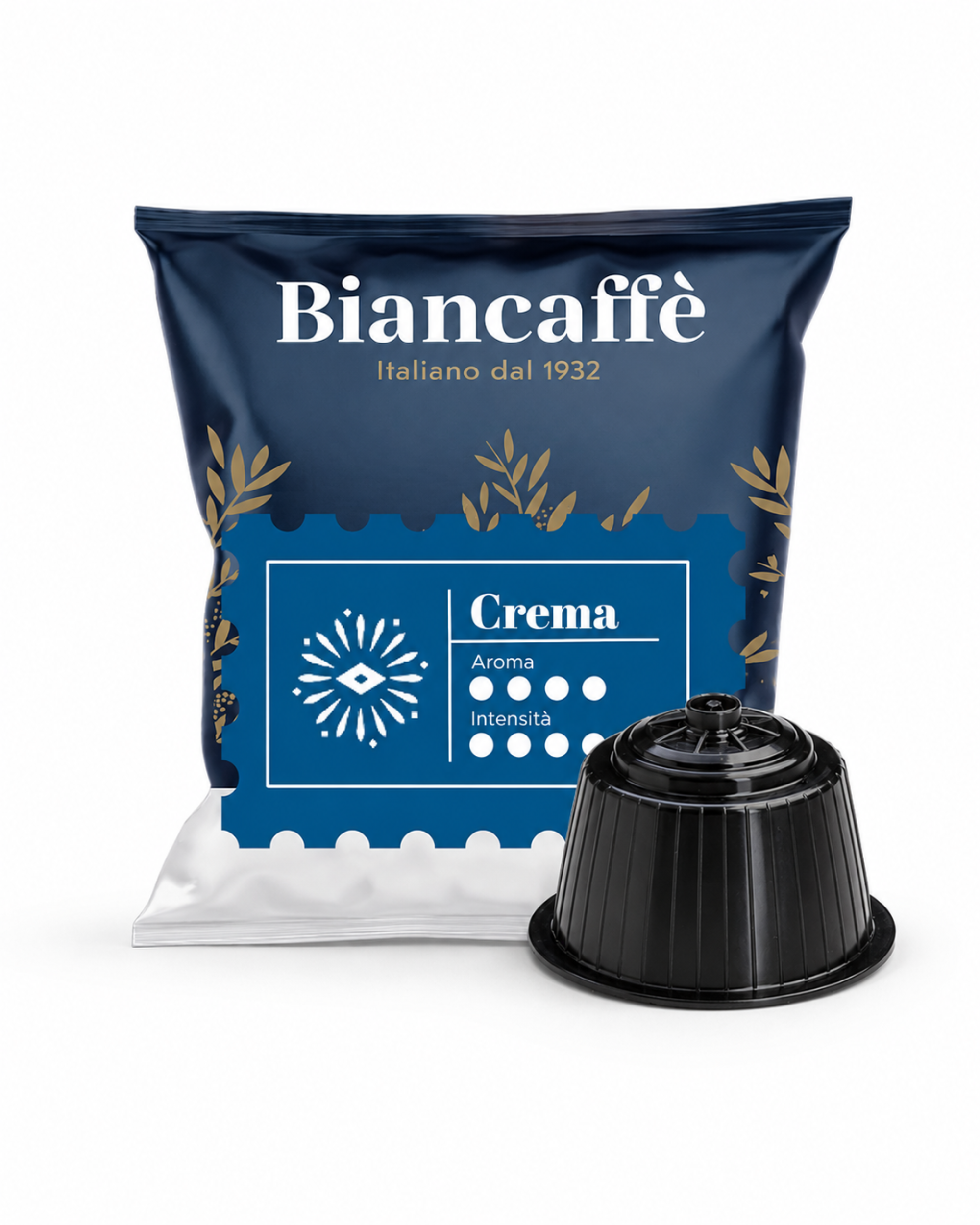 Biancaffè Dolce Gusto Cream capsule and sachet for compatible machines