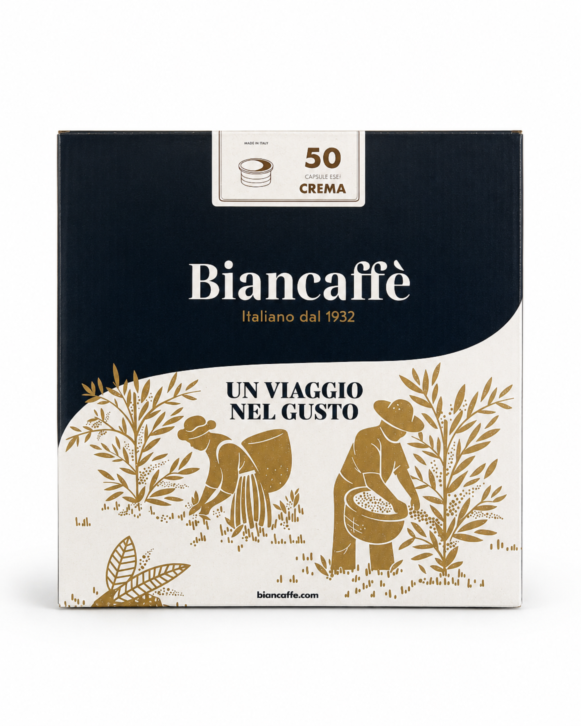 Biancaffè Lavazza Point Cream 50 compatible capsules pack