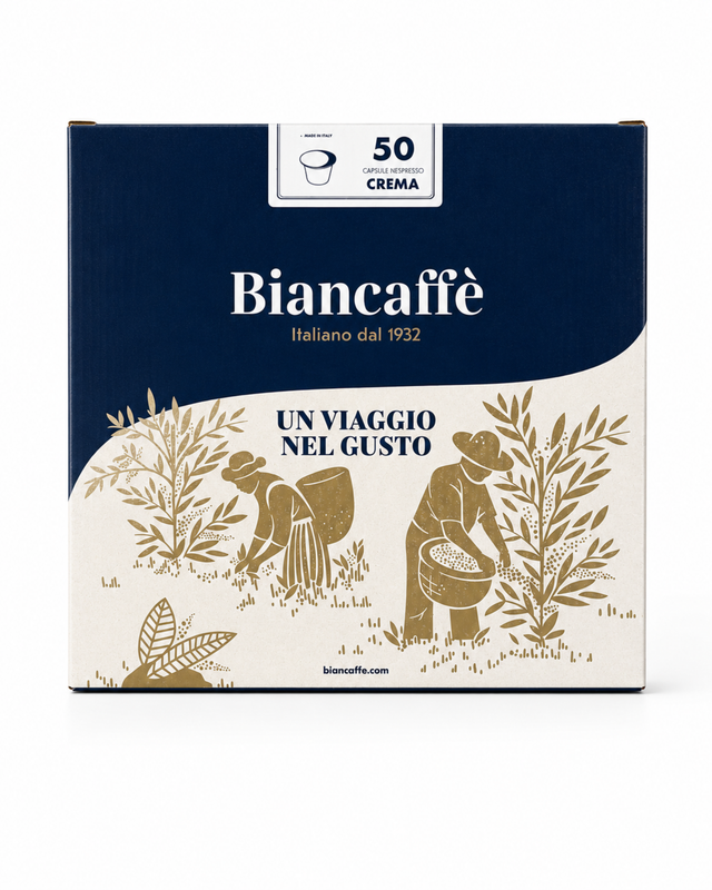 Biancaffè B'Espresso Cream — 50 Capsules